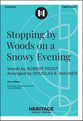 Stopping by Woods on a Snowy Evening Two-Part choral sheet music cover